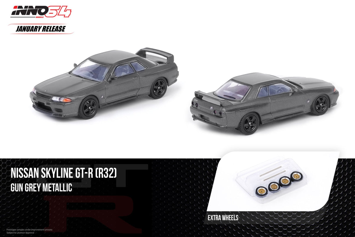 Nissan Skyline GT-R (R32) - Gun Grey Metallic