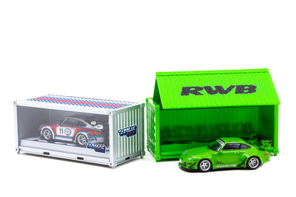 Tarmac Works - 1/64 Containers Set (RWB)