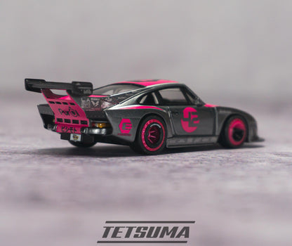 Bisimoto Engineering 935 K3V EVMOTO (Metallic Grey with Pink Livery)
