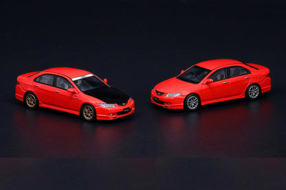 Honda Accord Euro-R (CL7) Milano Red with extra wheels and decals