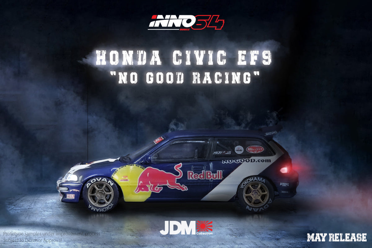 Honda Civic EF9 - No Good Racing Red Bull