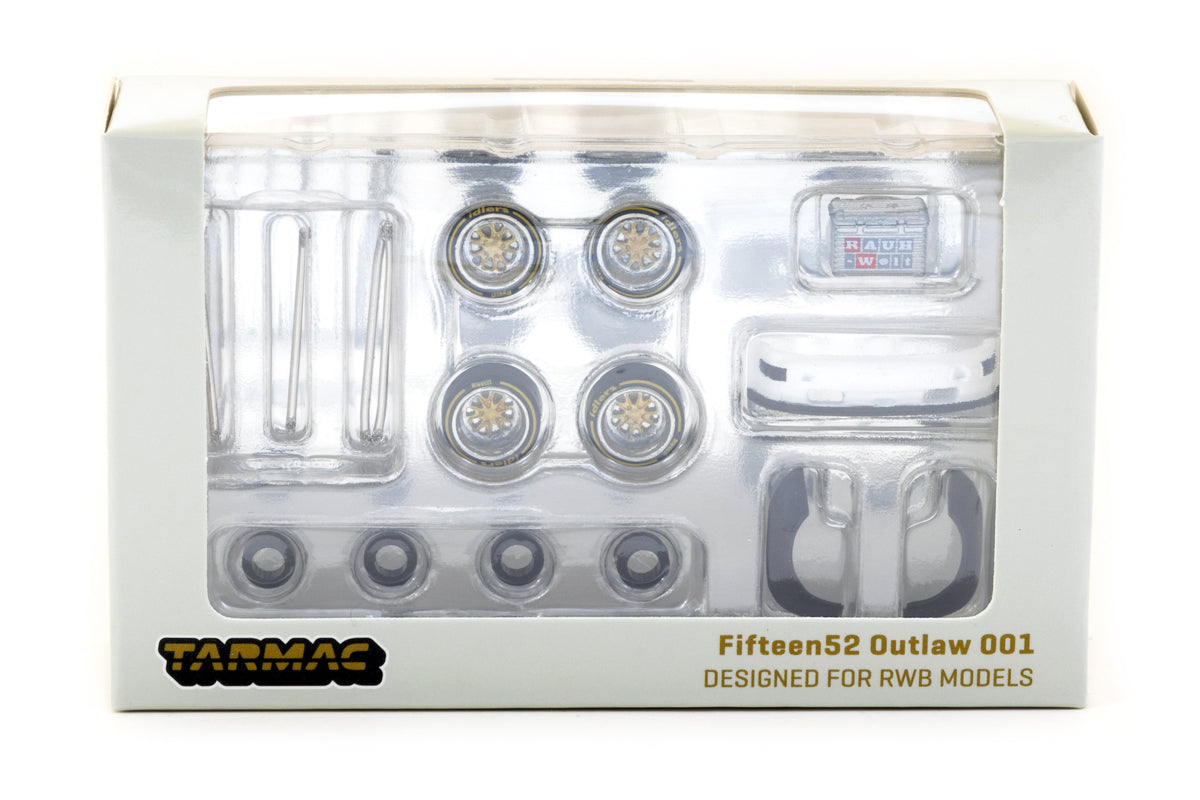 1:64 fifteen52 Outlaw 001  - Designed for RWB Models (Chrome / Gold)