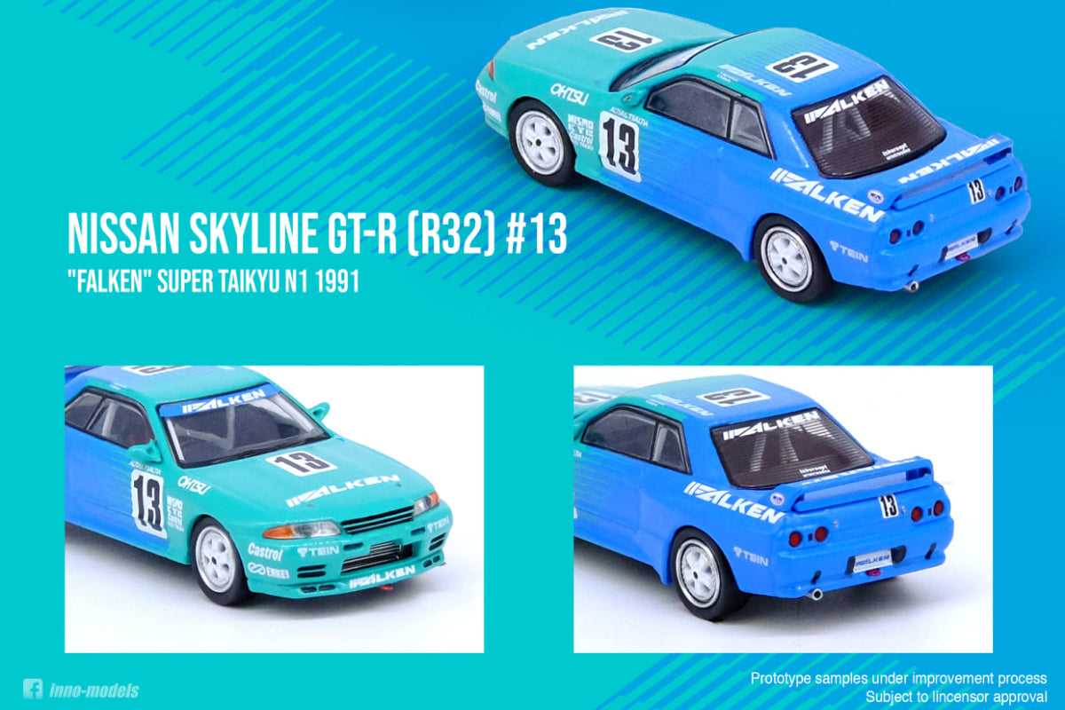 Nissan Skyline GT-R (R32) #13 "Falken" Super Taikyu N1 1991