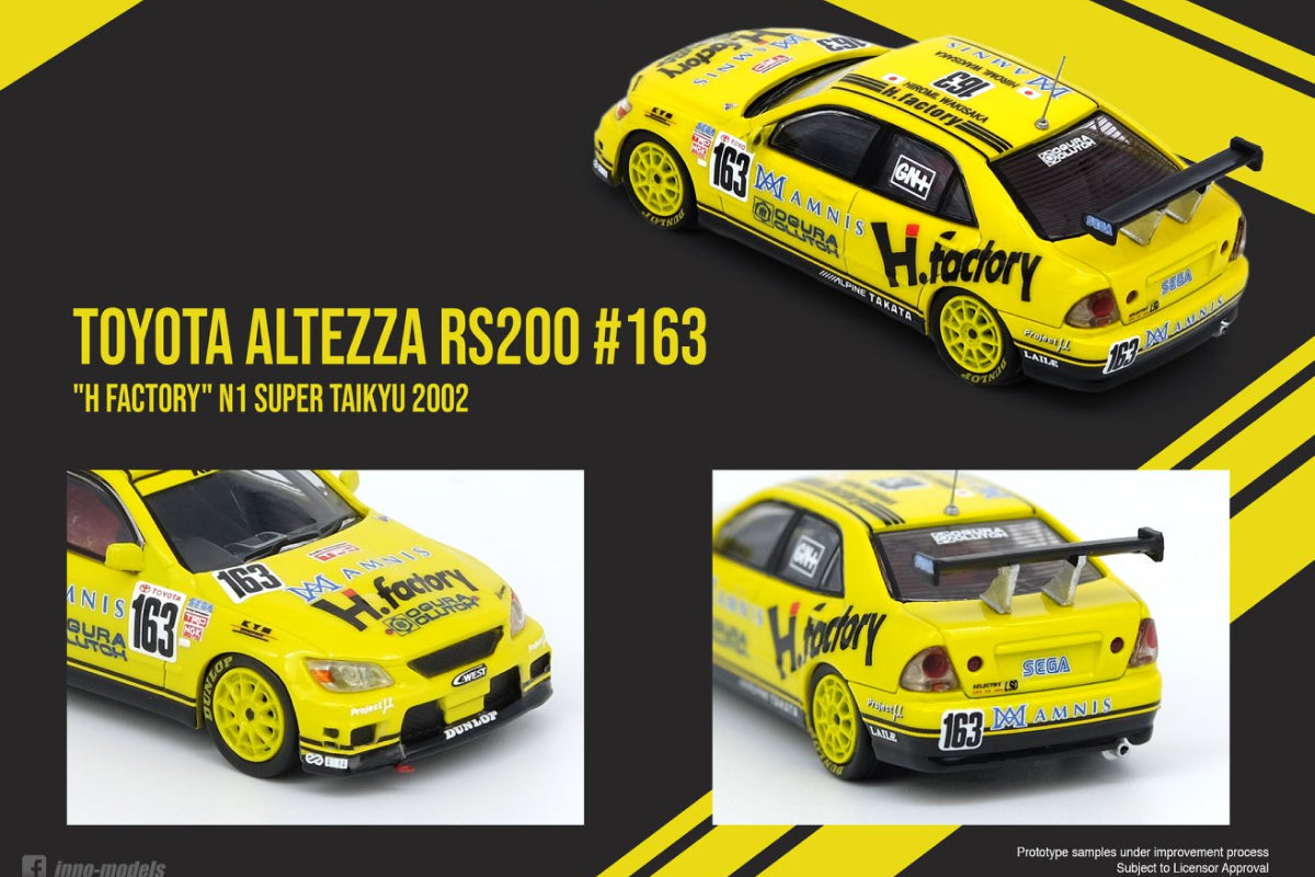 Toyota Altezza - #163 "H Factory" N1 Super Taikyu 2002