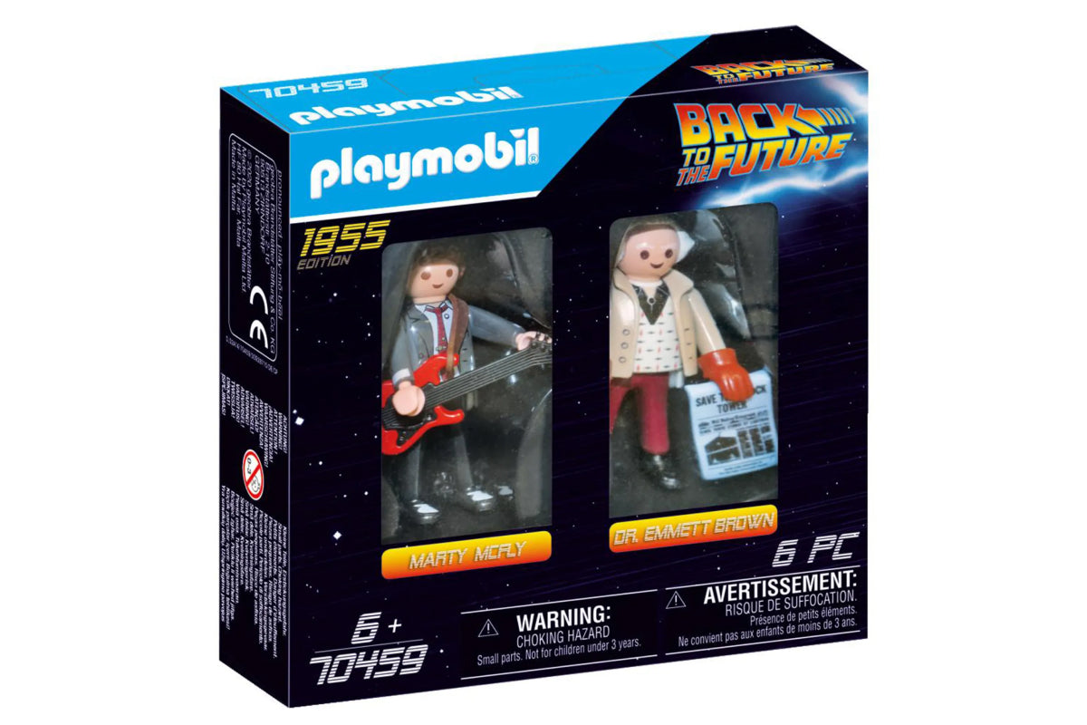 Playmobil Back to the Future Marty & Doc Figures (70459)