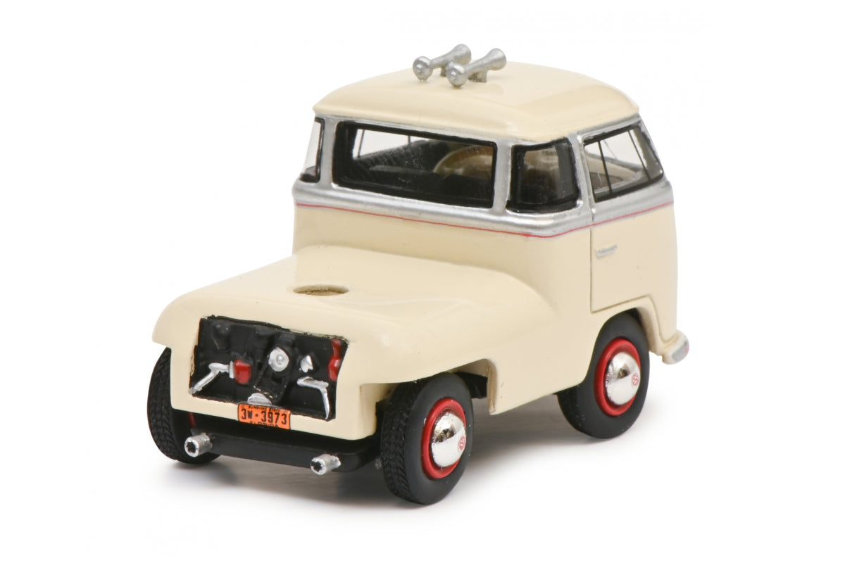 1:64 - Volkswagen T1 Continental Motors (Ivory & Silver)