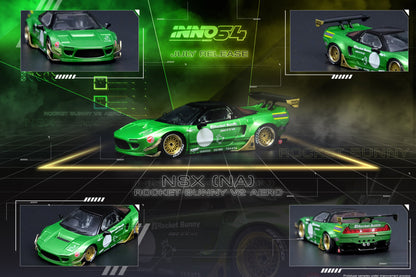 Honda NSX NA1 Rocket Bunny V2 Aero (Green Metallic)