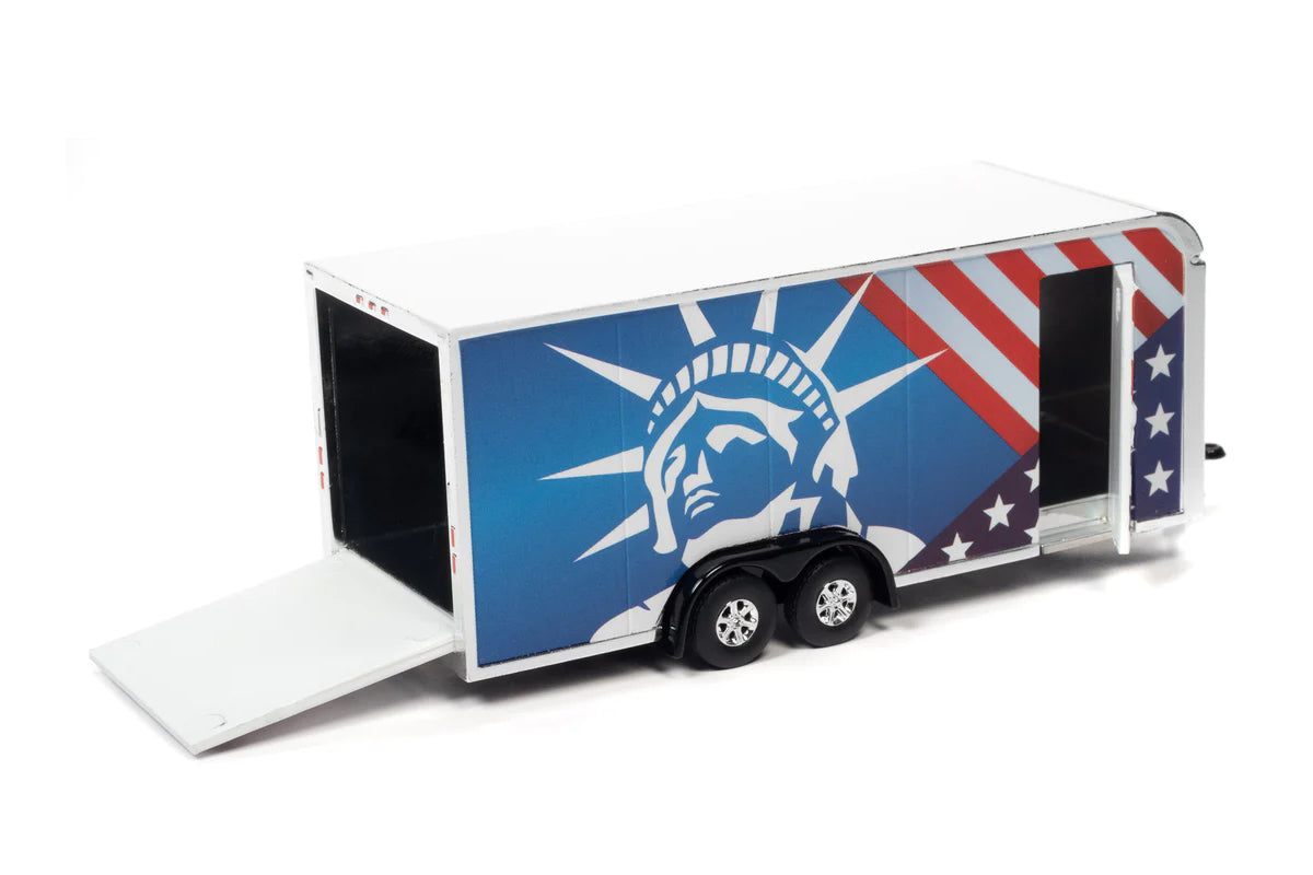 Enclosed Trailer (Patriotic Theme)