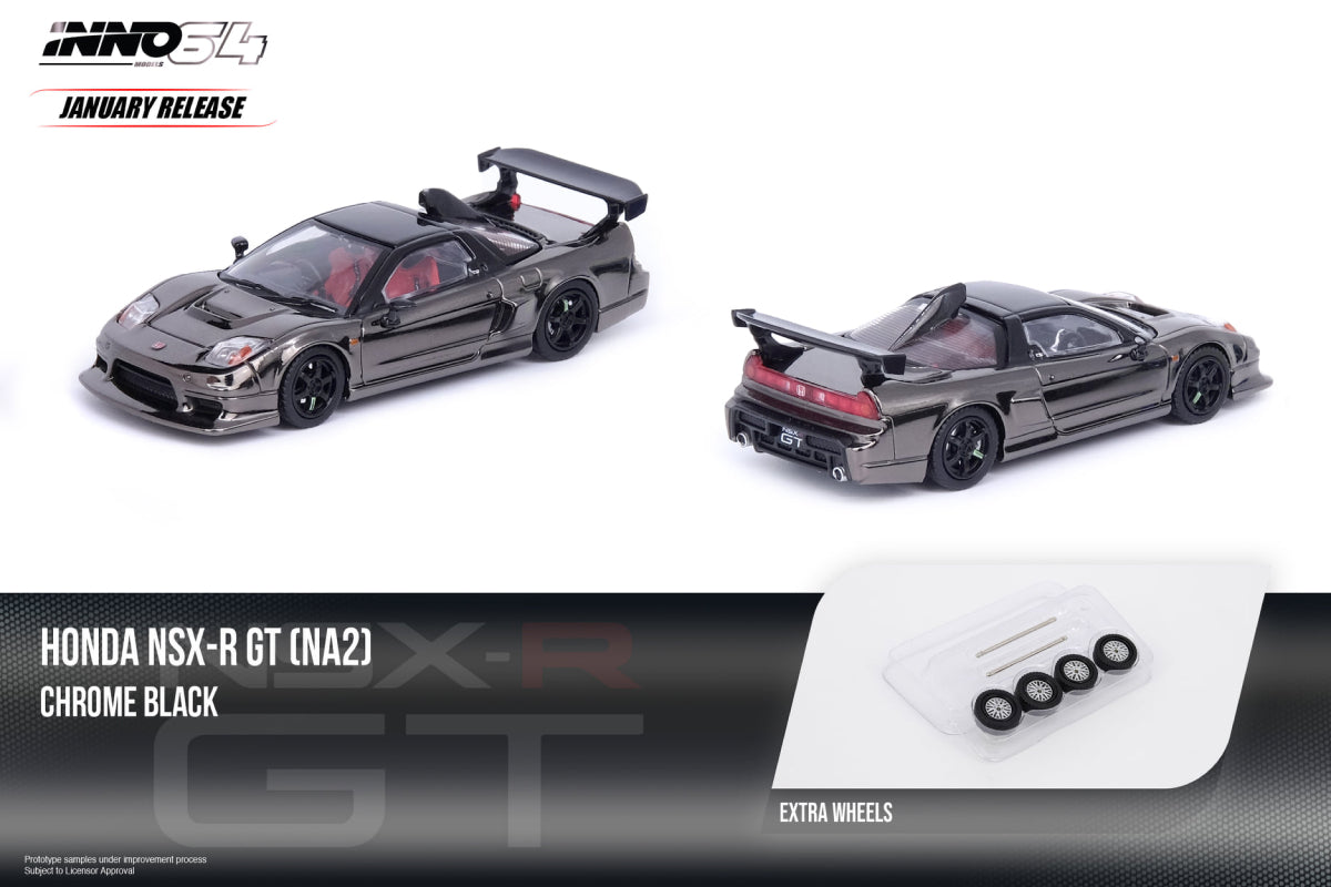 Honda NSX-R GT (NA2) - Chrome Black – Modelmatic