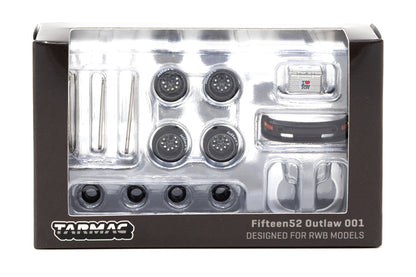 1:64 Fifteen52 Outlaw 001 Black - Designed for RWB Models