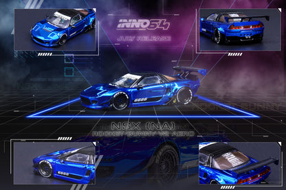 NSX (NA) Rocket Bunny V2 Aero (Chrome Blue)