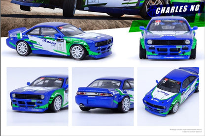 Nissan Silvia (S14) "Rocket Bunny" Boss Aero FIA Intercontinental Drifting Cup 2019 Charles NG