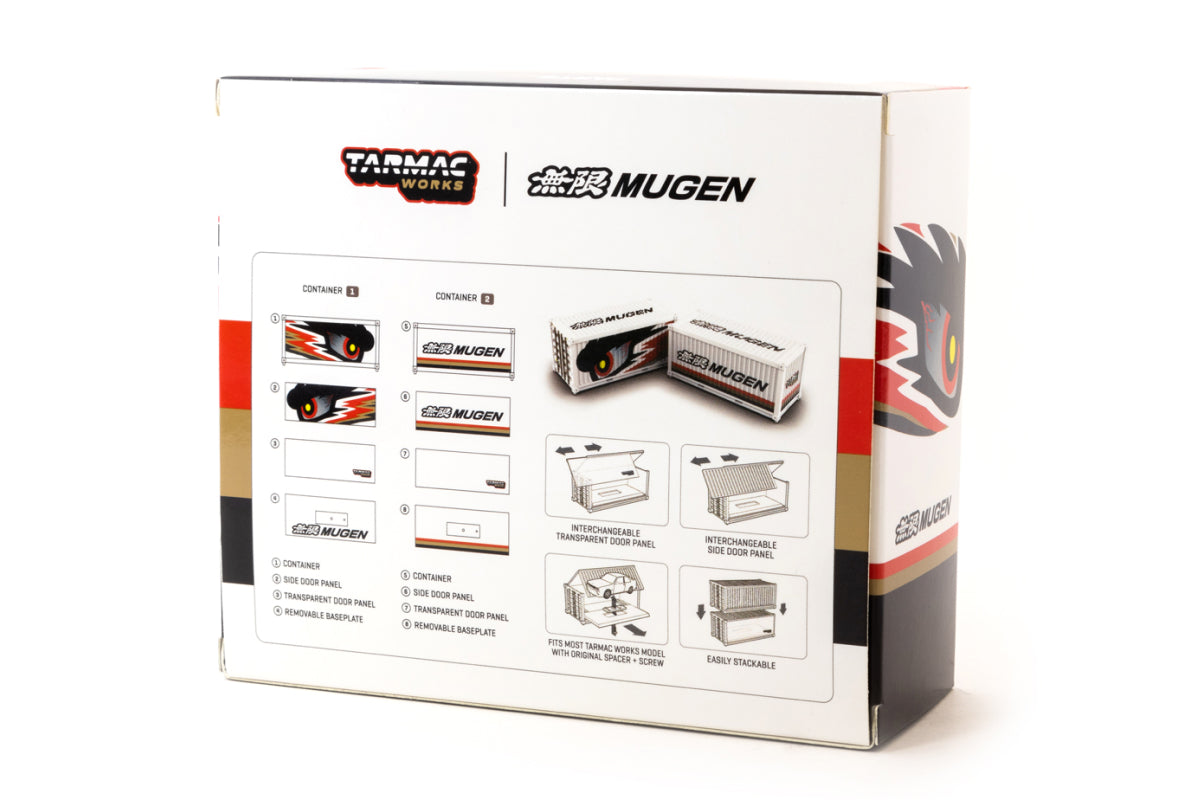 Tarmac Works - 1/64 Containers Set (Mugen)