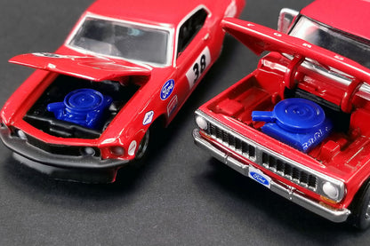 Allan Moffat Racing - Ford F-350 Ramp Truck with #38 1969 Trans Am Mustang
