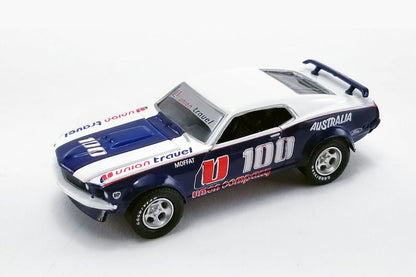 Allan Moffat 1970 Ford F-350 Ramp truck with U100 1969 Ford Trans Am Mustang