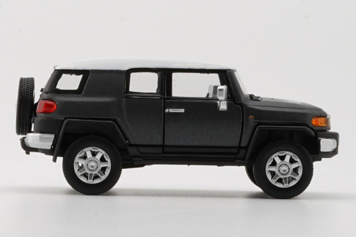 2015 Toyota FJ Cruiser with lots of accessories (Metallic dark grey with white roof)