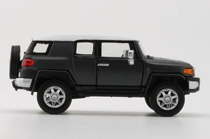2015 Toyota FJ Cruiser with lots of accessories (Metallic dark grey with white roof)