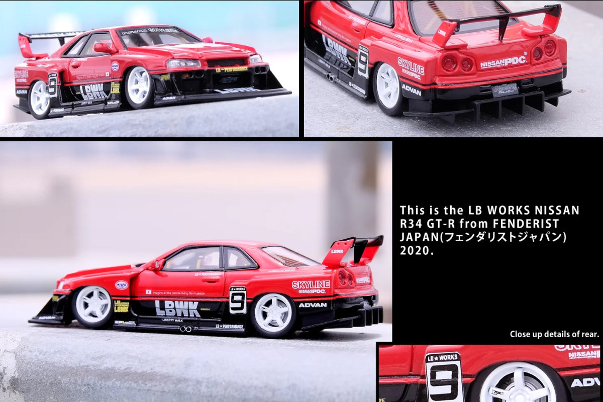 Nissan Skyline "LBWK" (ER34) Super Silhouette - Fenderist Japan 2020 (Resin)