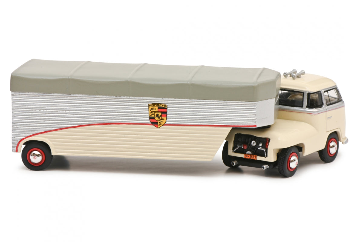 1:64 - Volkswagen T1 Continental Motors (Ivory & Silver)