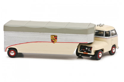 1:64 - Volkswagen T1 Continental Motors (Ivory & Silver)