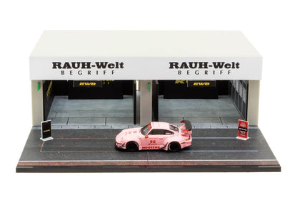 Tarmac Works - 1/64 RWB Pit Garage Diorama