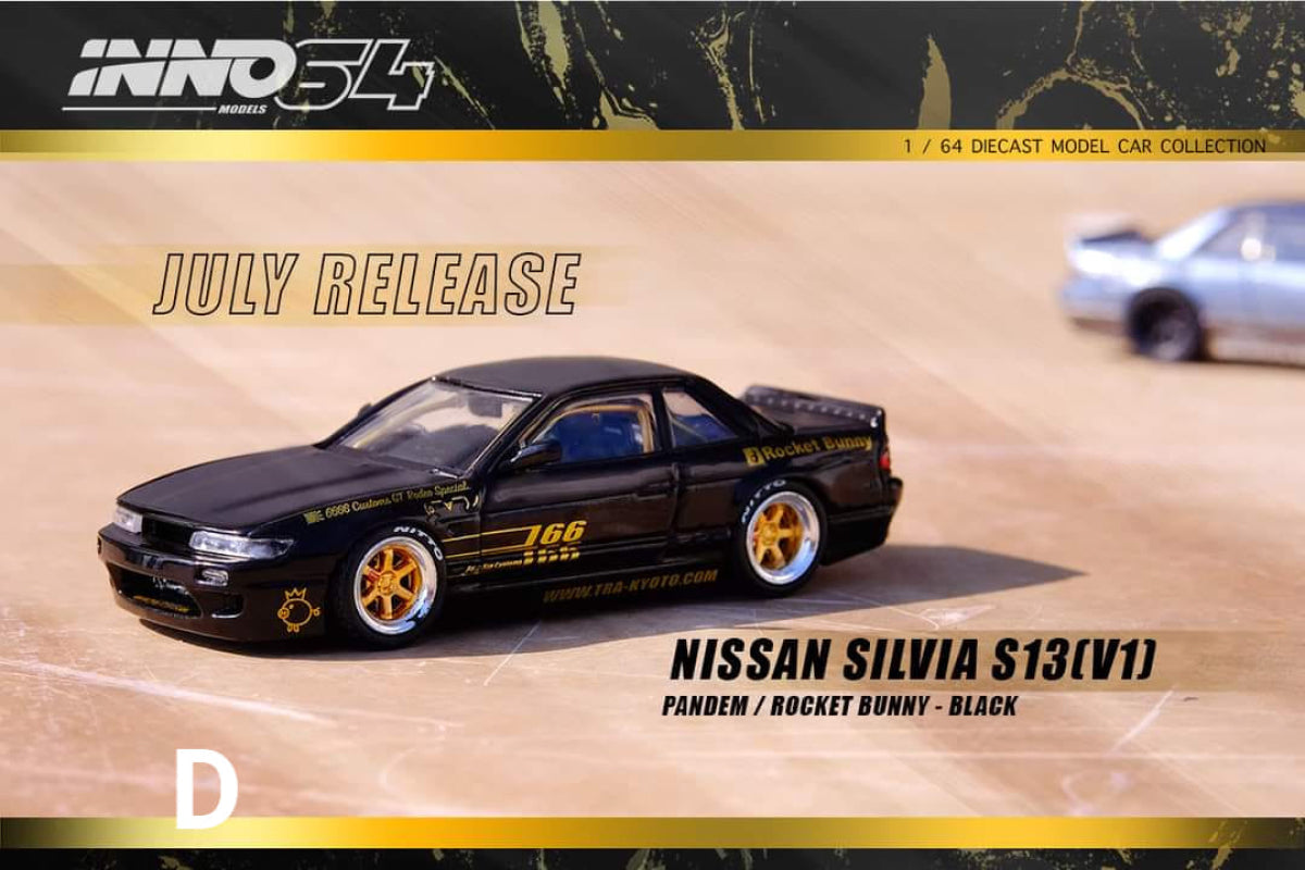 Nissan Silvia S13 Pandem Rocket Bunny (Black)