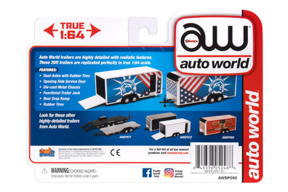 Enclosed Trailer (Patriotic Theme)