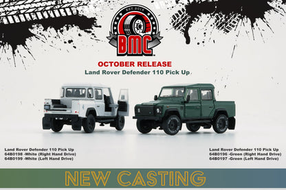 2016 Land Rover Defender 110 Pick Up (Green)