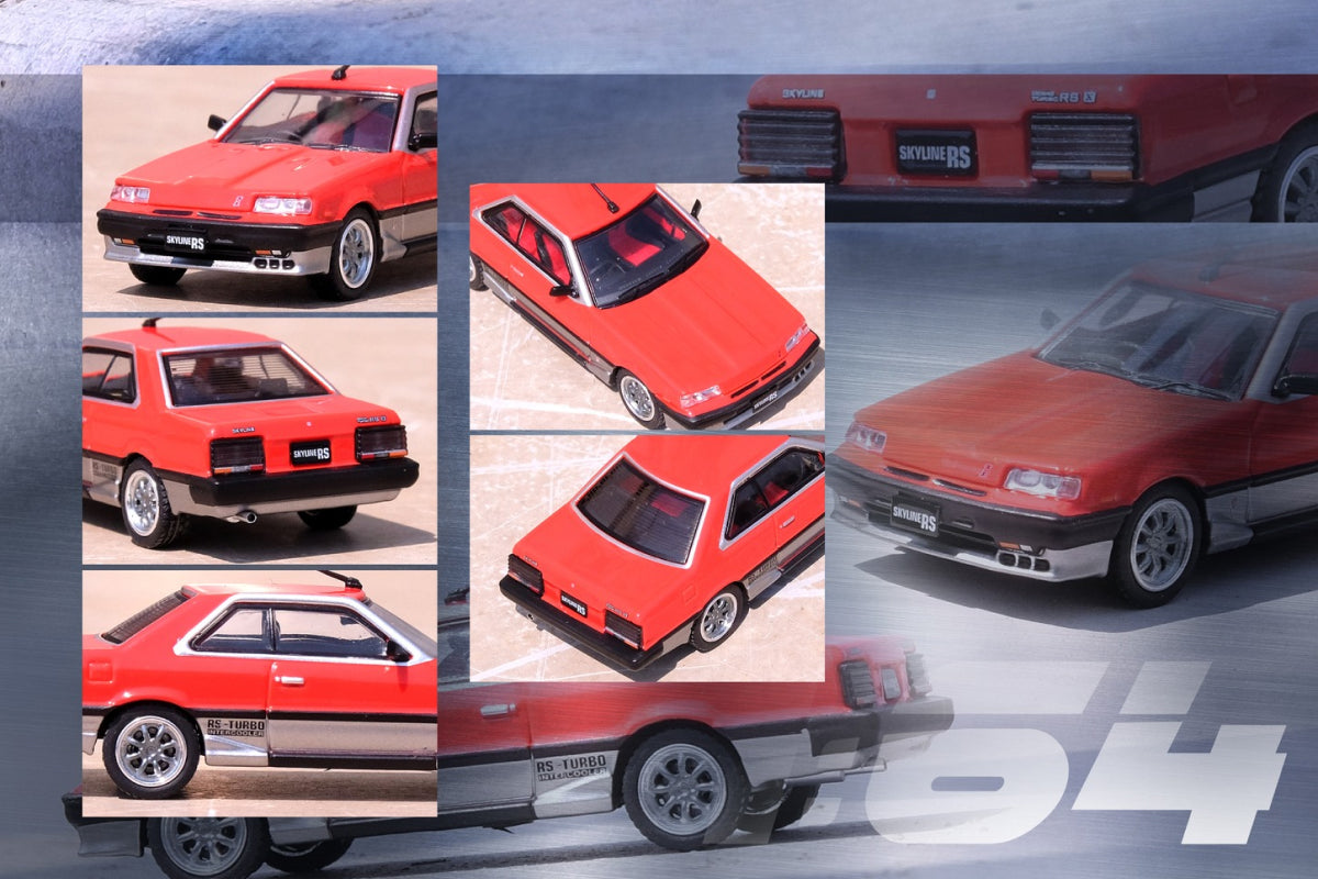 Nissan Skyline 2000 RS-X Turbo (DR30) (Red, Black & Silver)