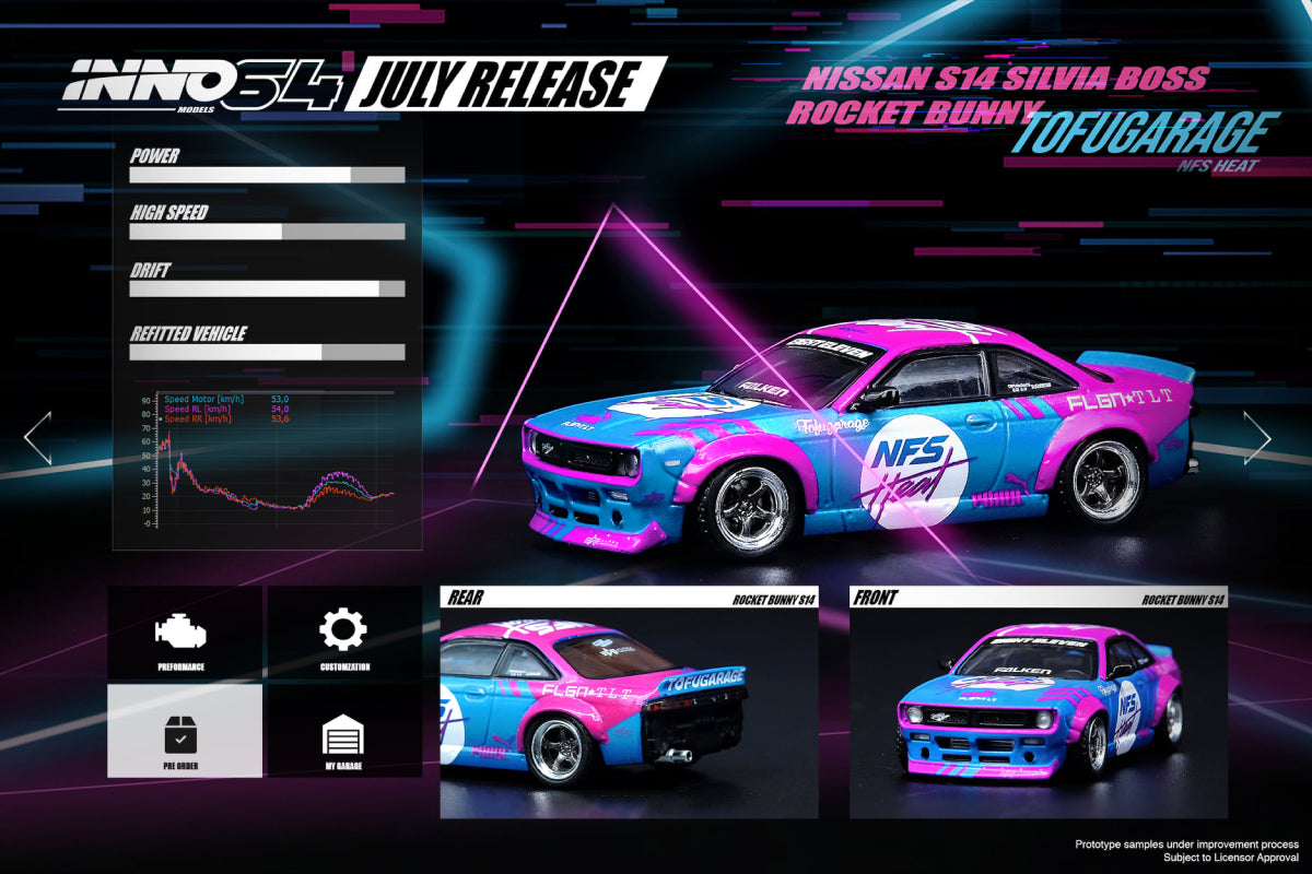 Nissan Silva (S14) "Rocket Bunny" Boss Aero - "Tofugarage" Special Edition