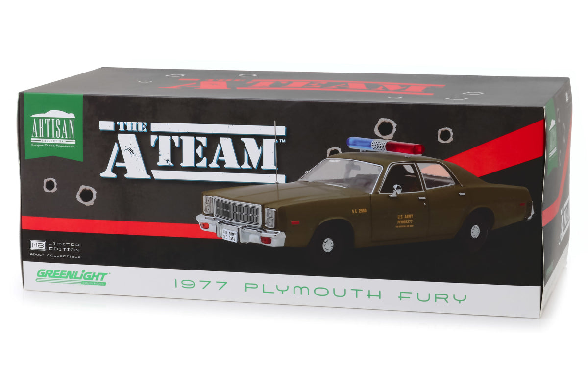 1:18 - The A-Team / 1977 Plymouth Fury U.S. Army Police