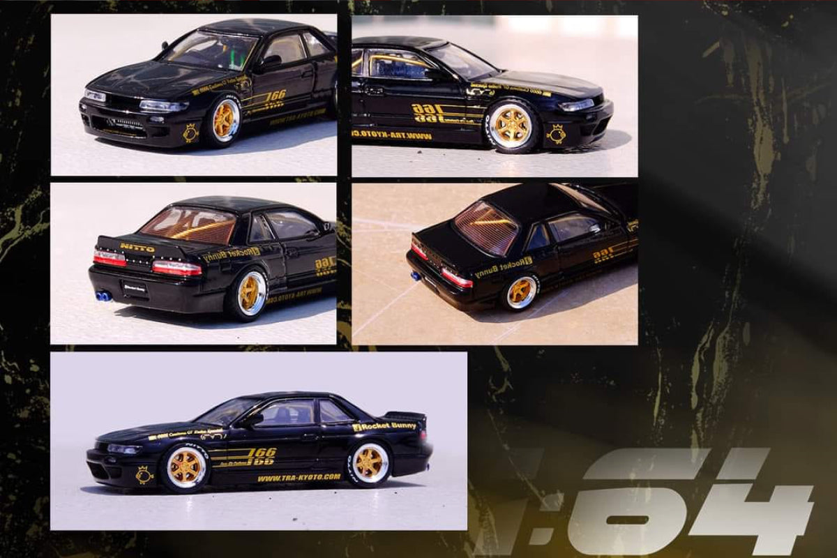 Nissan Silvia S13 Pandem Rocket Bunny (Black)
