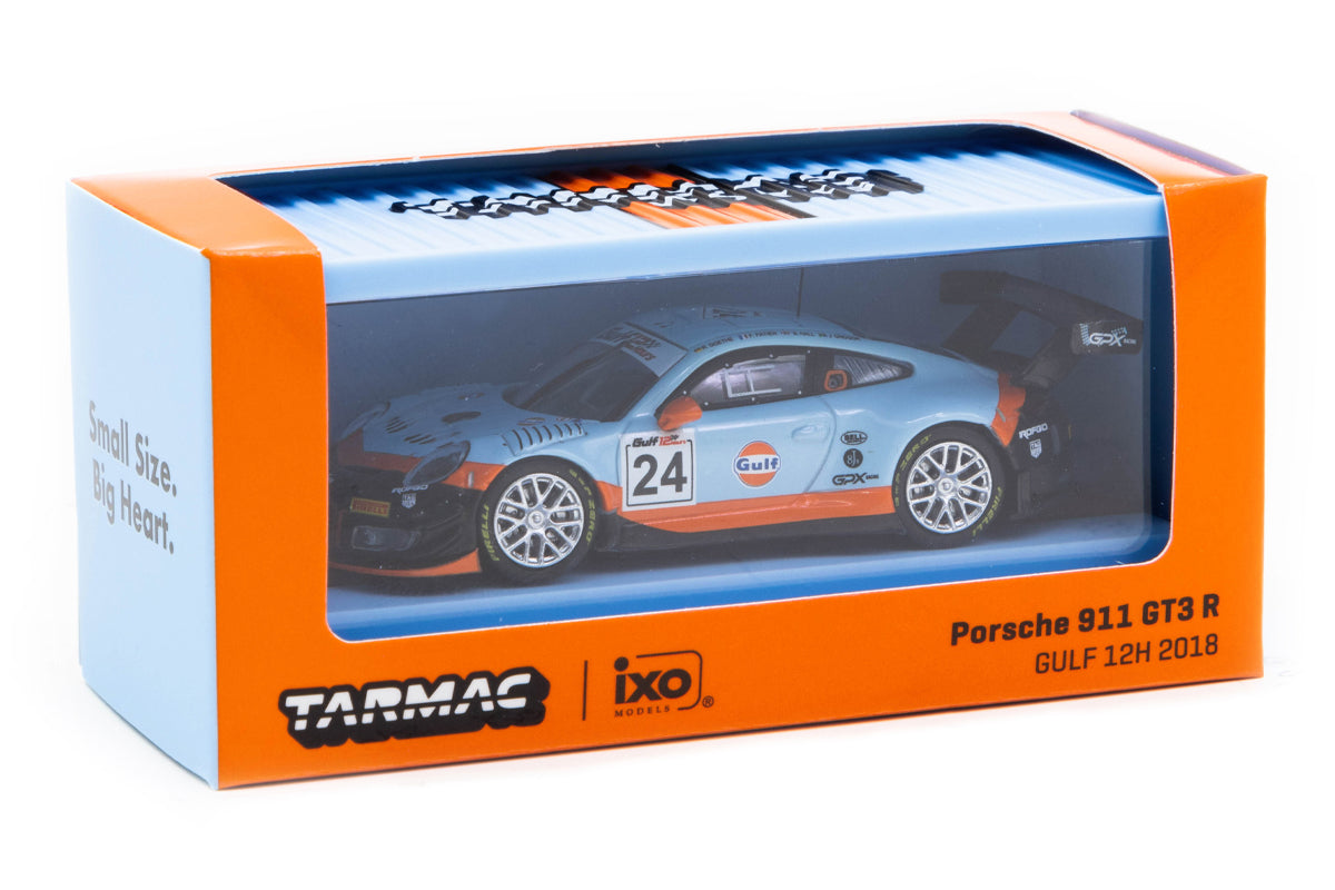 Porsche 911 GT3 R GULF 12H 2018 #24 with Container