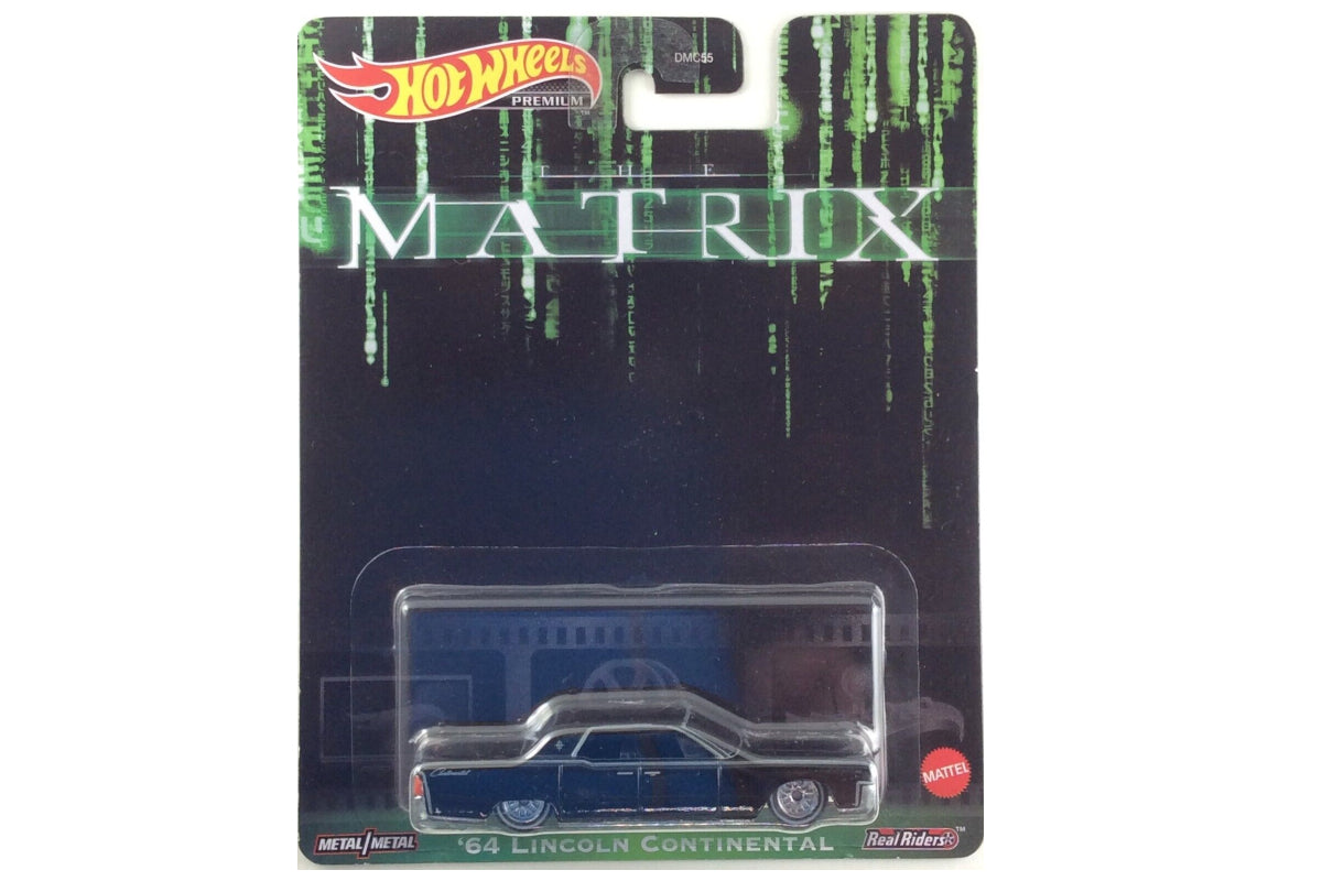Hot Wheels Retro Entertainment 2022 Mix 6 / '64 Lincoln Continental - The Matrix