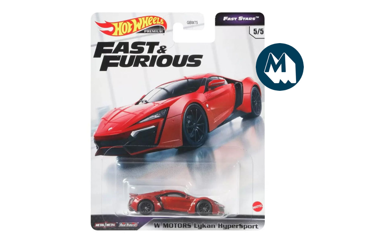 Hot Wheels Fast & Furious Premium 2021 Mix 2 Fast Stars / #5 - W Motors Lykan HyperSport