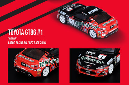 Toyota GT86 - #1 "Advan" Gazzo Racing 86 / BRZ Race 2016