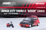 Honda City Turbo II with MOTOCOMPO - ADVAN Livery