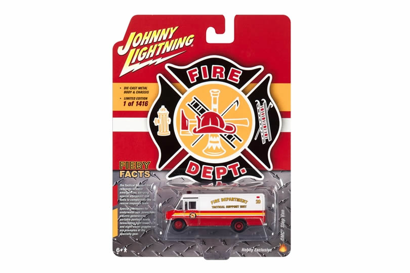 1:87 Scale - 1990’s GMC Step Van (Fire Department Support Unit)