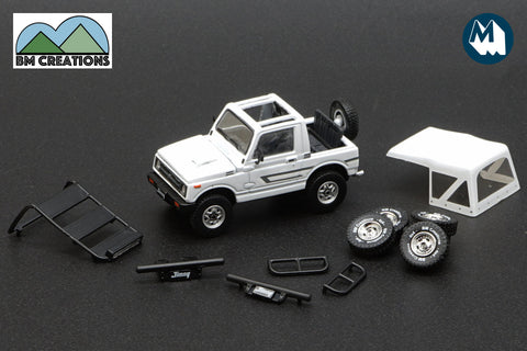 Suzuki Jimny SJ11 with accessories (White)