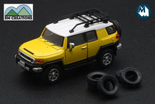 Toyota FJ Cruiser with extra wheels (Yellow)
