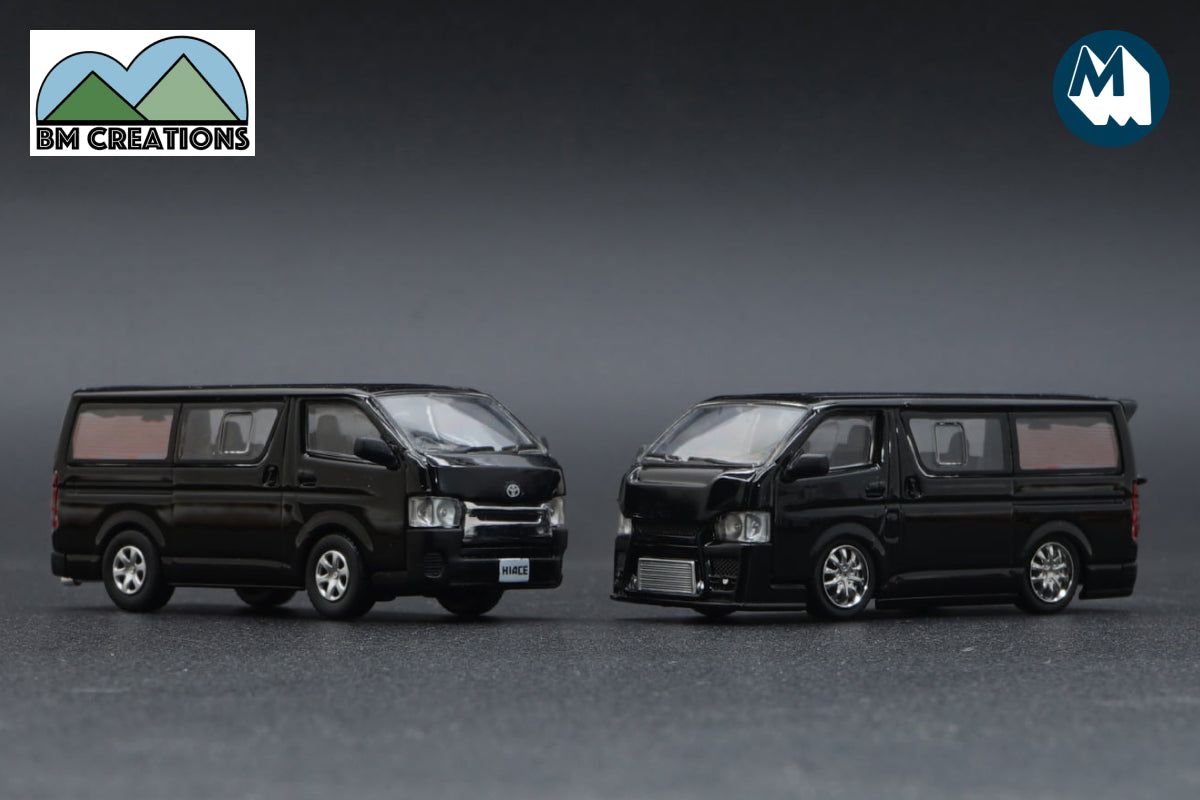 Toyota 2015 Hiace KDH200V with accessories (Black)