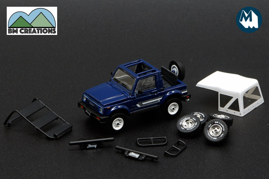 Suzuki Jimny SJ413 with accessories (Blue) – Modelmatic
