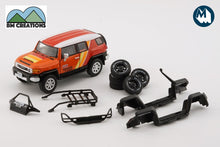 Toyota FJ Cruiser with stickers and accessories (Orange)