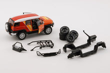 Toyota FJ Cruiser with stickers and accessories (Orange)