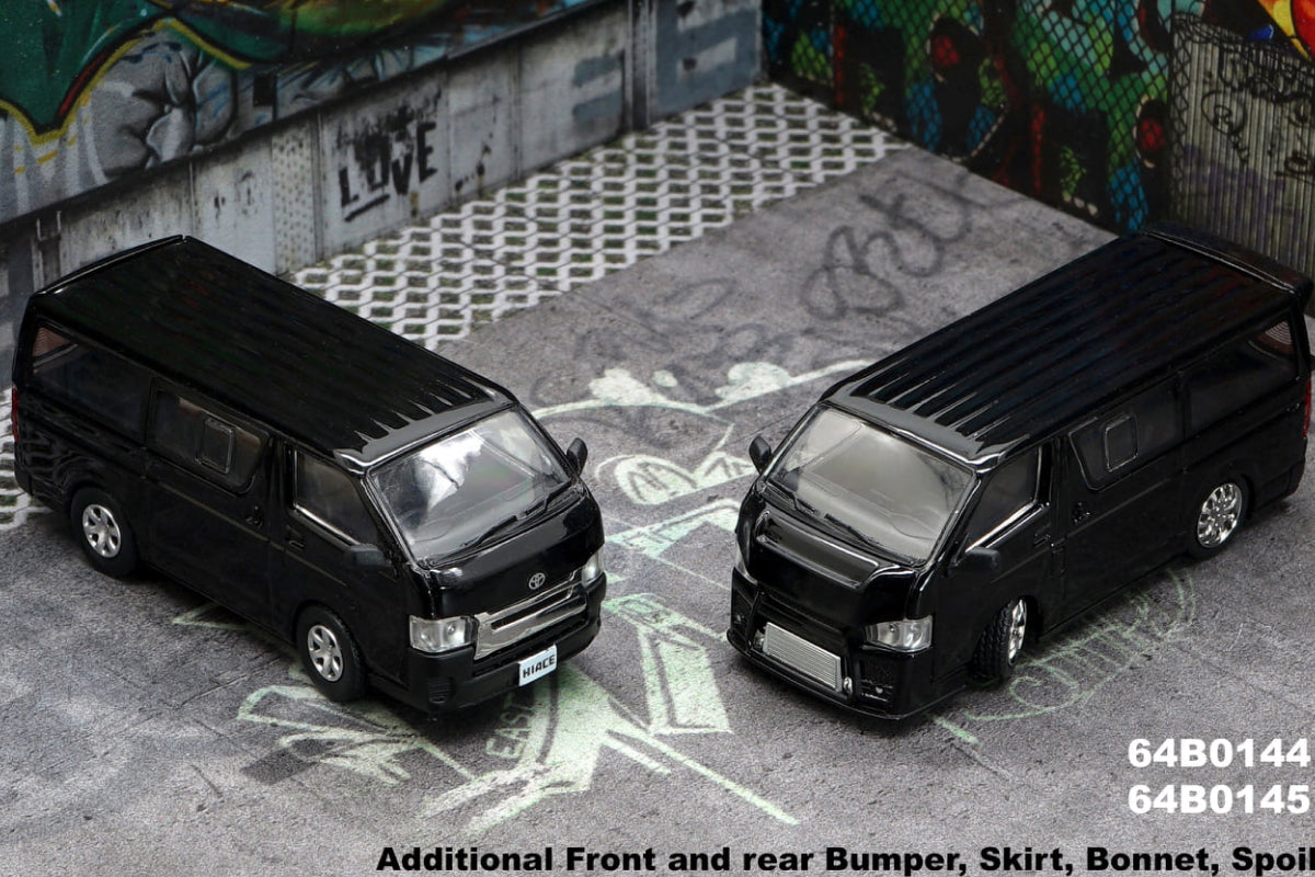 Toyota 2015 Hiace KDH200V with accessories (Black)