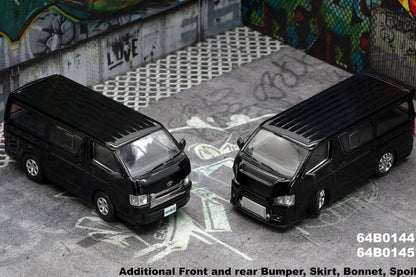 Toyota 2015 Hiace KDH200V with accessories (Black)