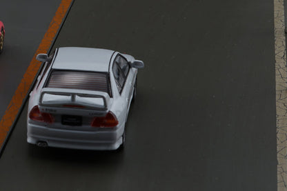 Mitsubishi Lancer Evolution IV ID with figure (White)