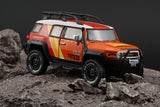 Toyota FJ Cruiser with stickers and accessories (Orange)