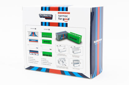 Tarmac Works - 1/64 Containers Set (RWB)