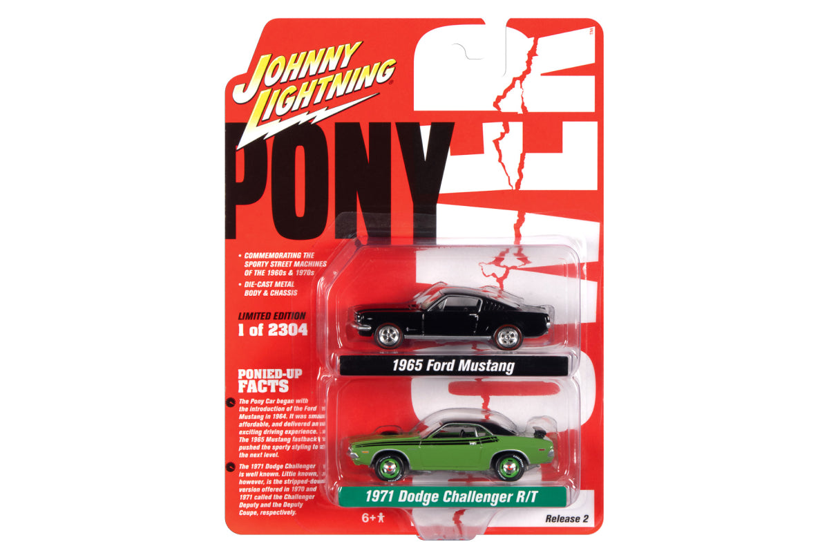 1971 Dodge Challenger / 1965 Ford Mustang Fastback (Pony Power 2020)